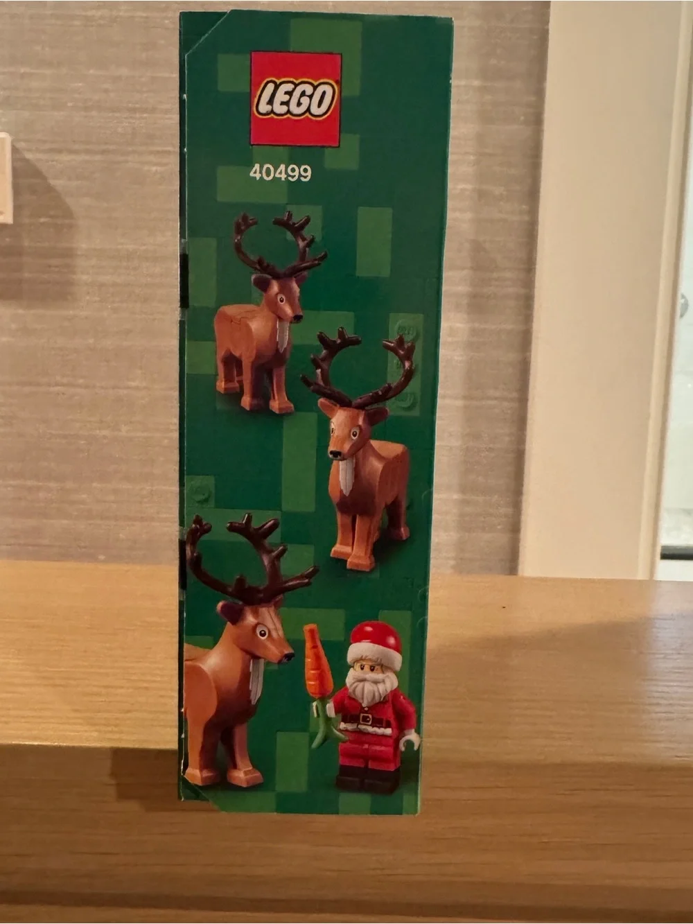 LEGO Red Santa Sleigh with Brown Reindeer - LEGO
